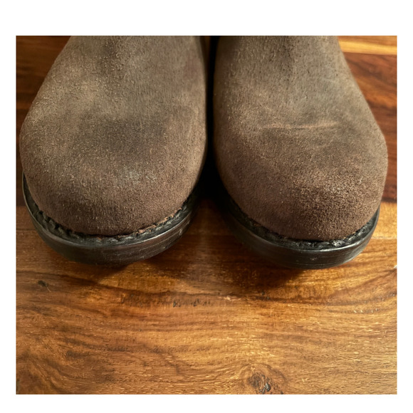 RAG & BONE New York Moto suede leather brown BOOTS 9.5 EUC - Picture 4 of 7